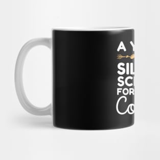 A Yawn is A Silent Scream For Coffee Mug